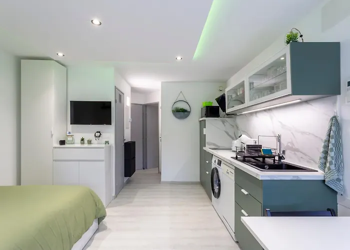 アパート Chez Alex' & Sandy - Magnifique Avec Parking Et Acces