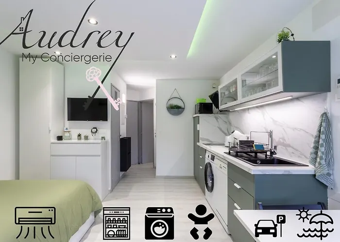 Chez Alex' & Sandy - Magnifique Avec Parking Et Acces Apartmán